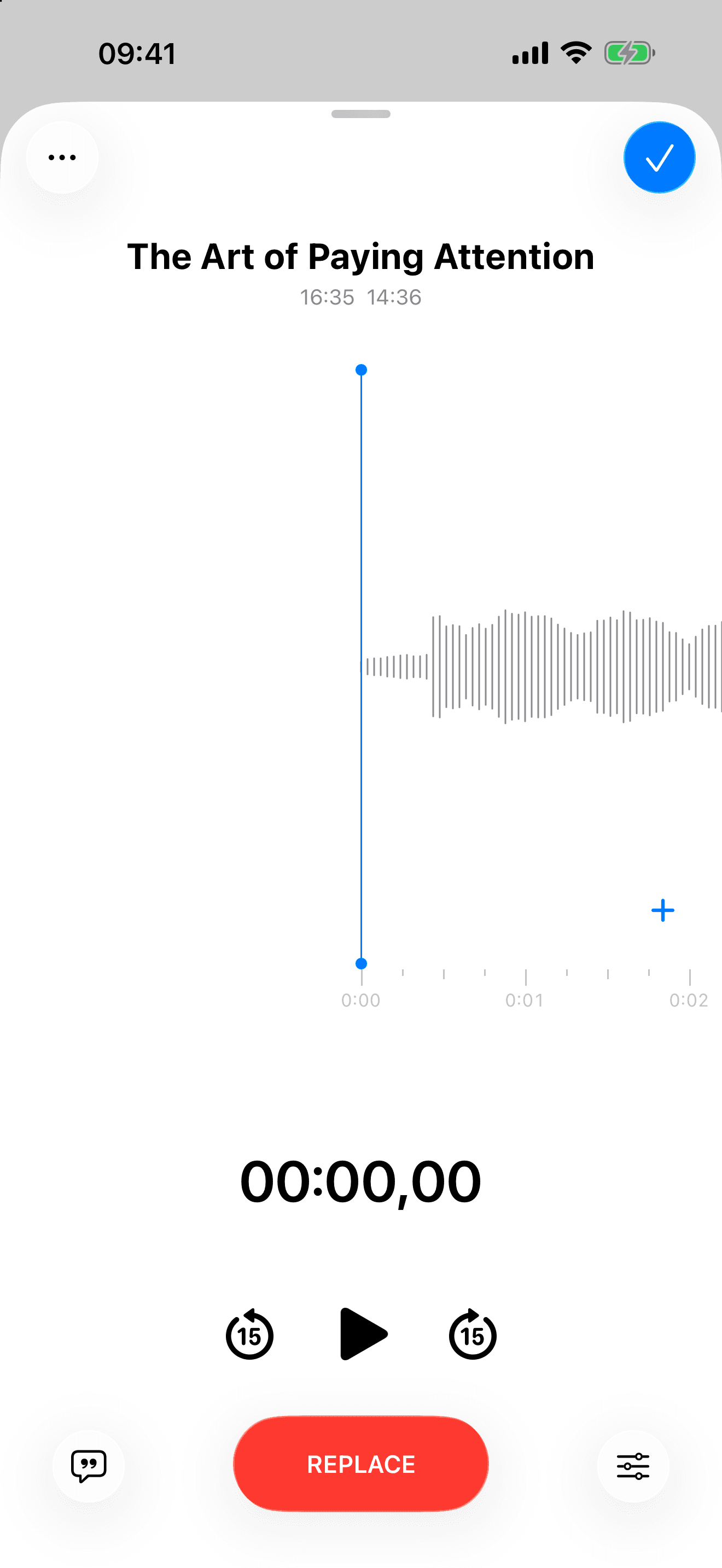 Playback controls in the light appearance